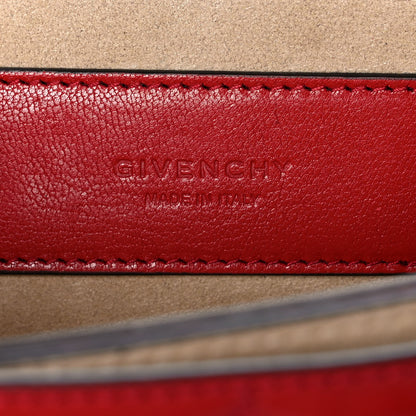 Givenchy Goatskin Quilted Small GV3 Shoulder Bag Vermilion 6 of 13