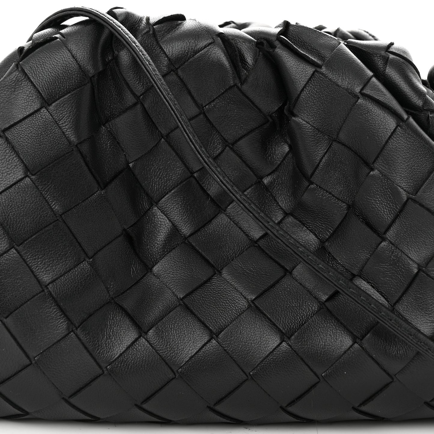 Nappa Intrecciato The Mini Pouch Black