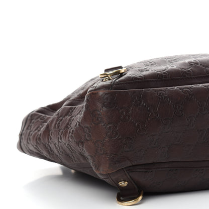 Gucci Guccissima Medium Abbey Tote Brown 8 of 10