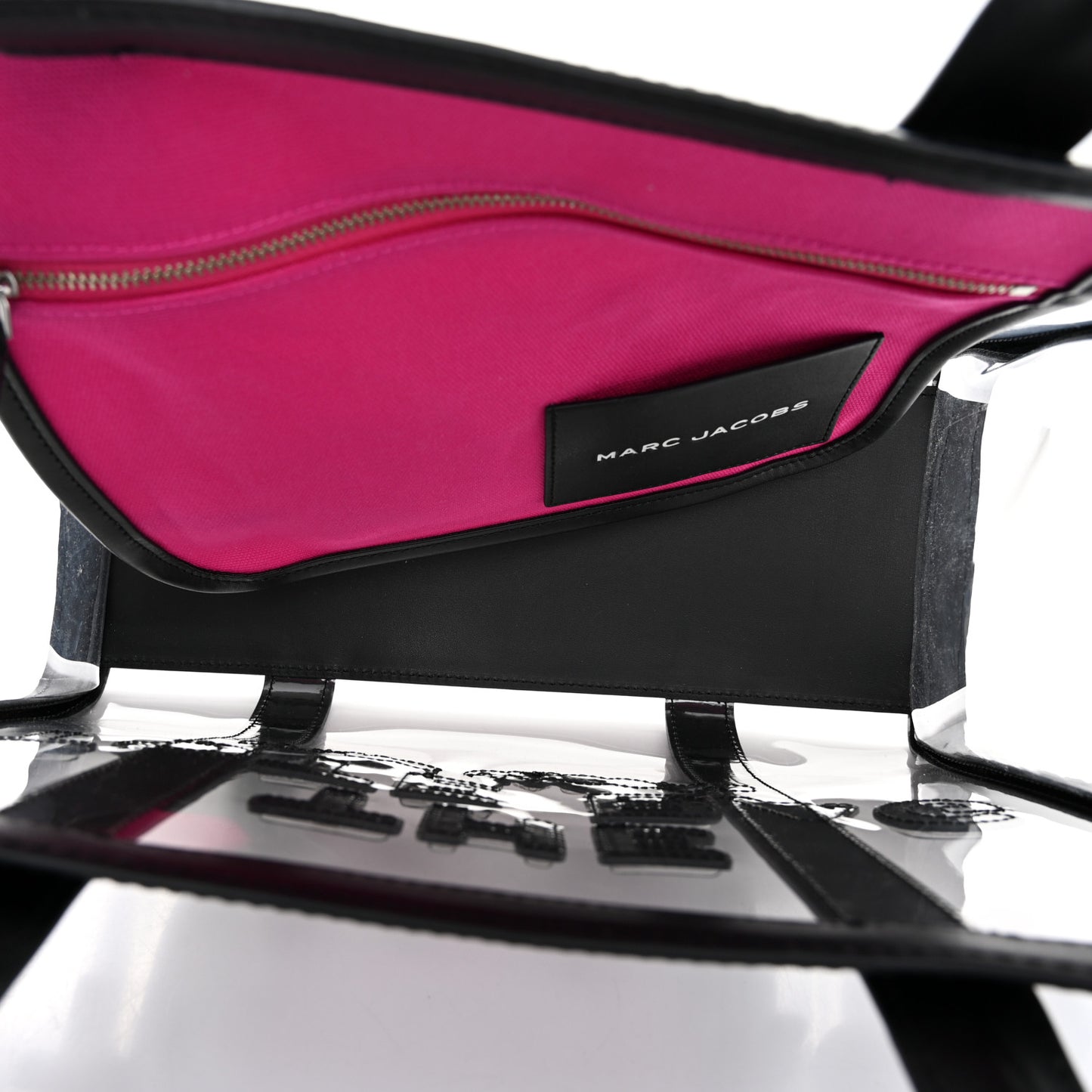 PVC The Medium Tote Bag Black