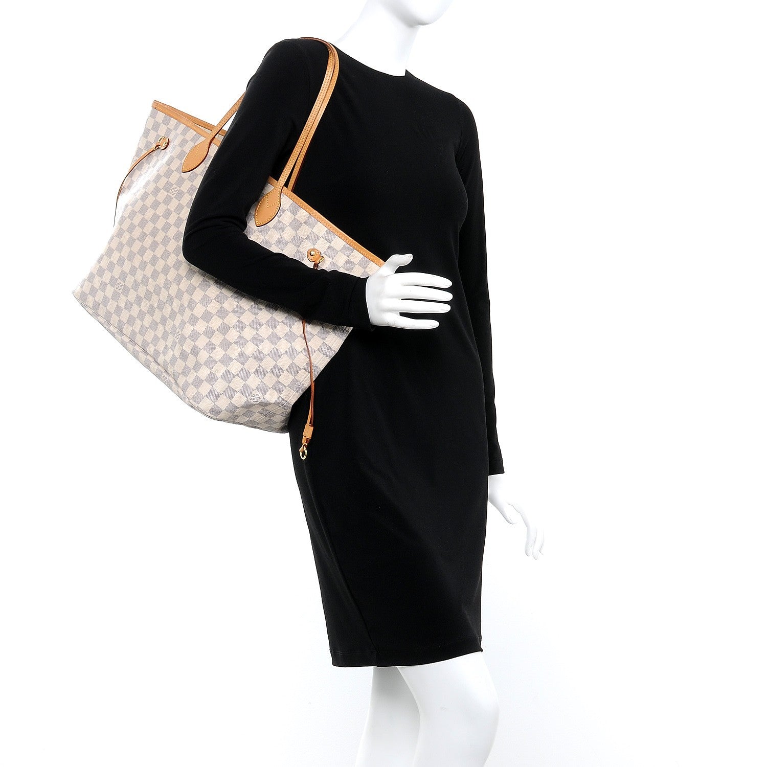 Louis Vuitton Damier Azur Neverfull GM 2 of 10