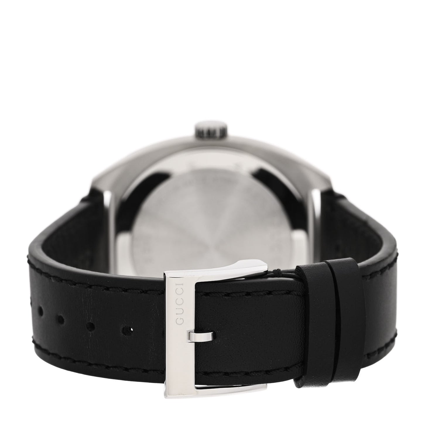 Stainless Steel Calfskin 40mm GG2570 Quartz Watch Black