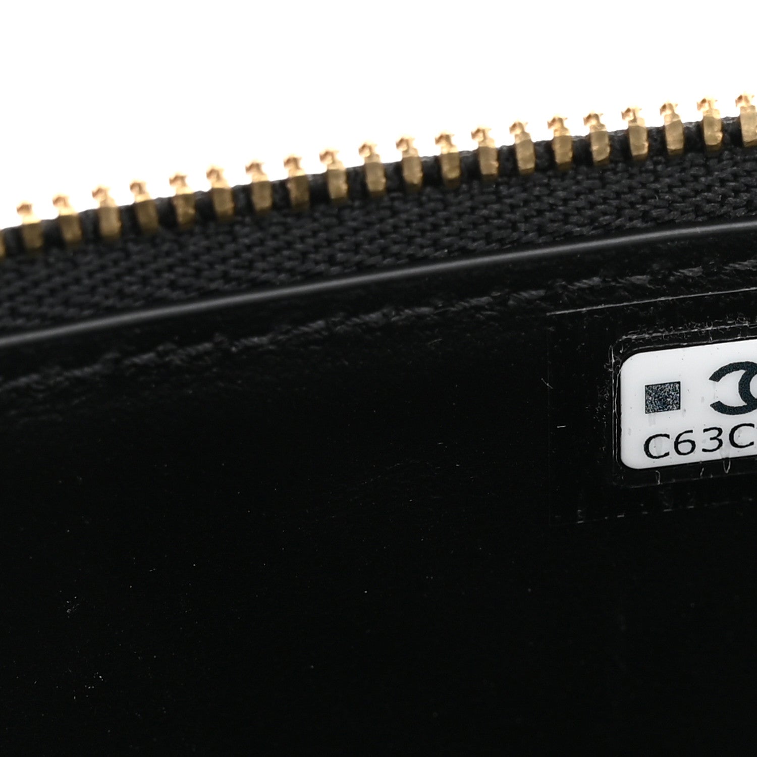 Chanel Calfskin Crocodile Embossed Crococo Small Top Handle Vanity Case With Chain Black 7 of 11