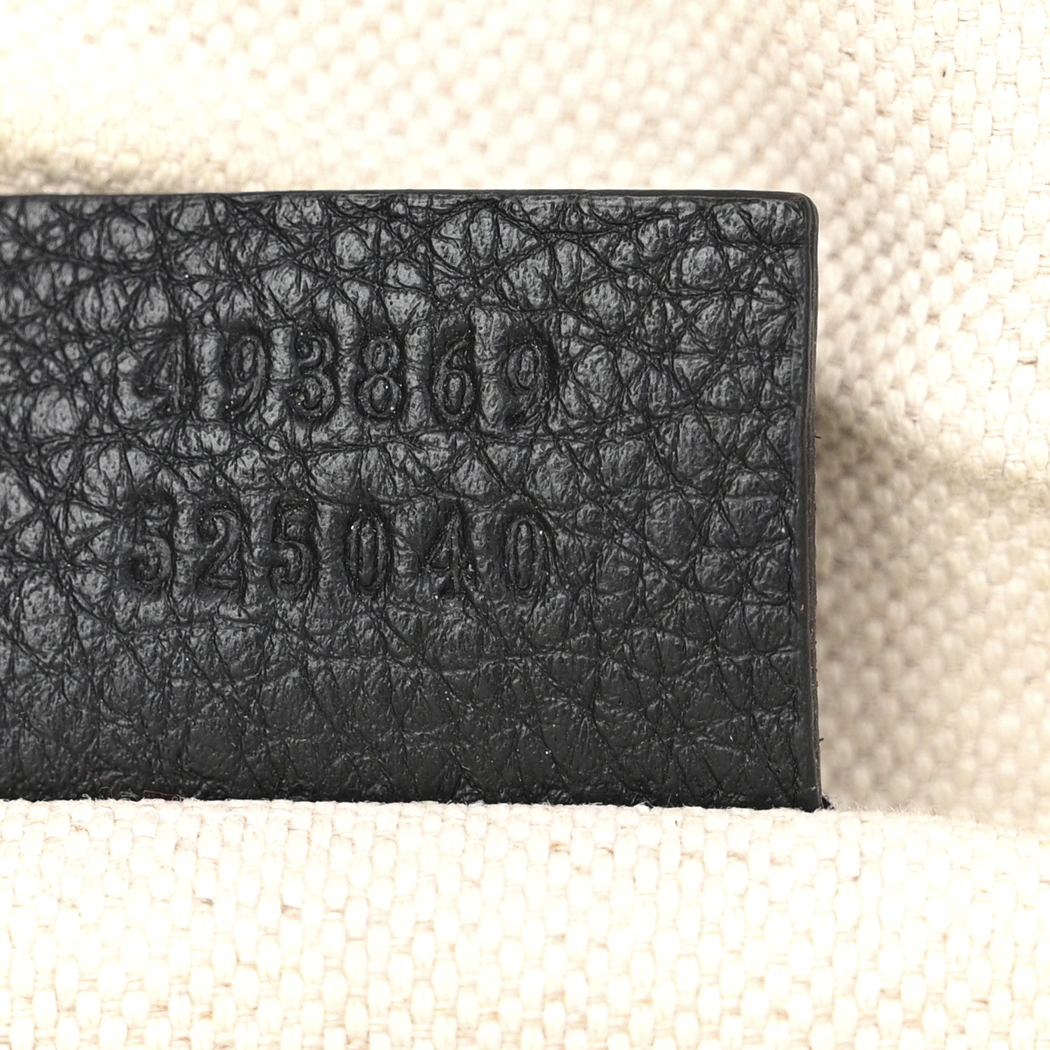 Gucci Grained Calfskin Logo Belt Bag Black 7 of 10