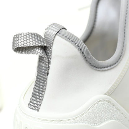 Christian Dior Neoprene Rubber Spatial Print Womens D-Connect Sneakers 38.5 White 14 of 15