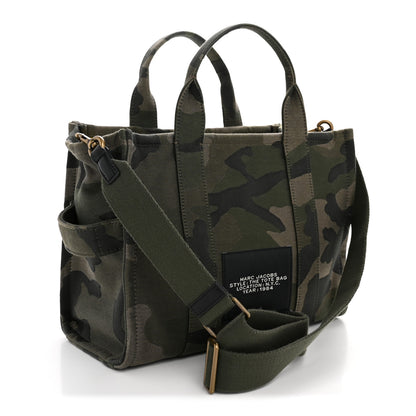 Marc Jacobs Canvas Camouflage Medium The Tote Bag Khaki 3 of 13