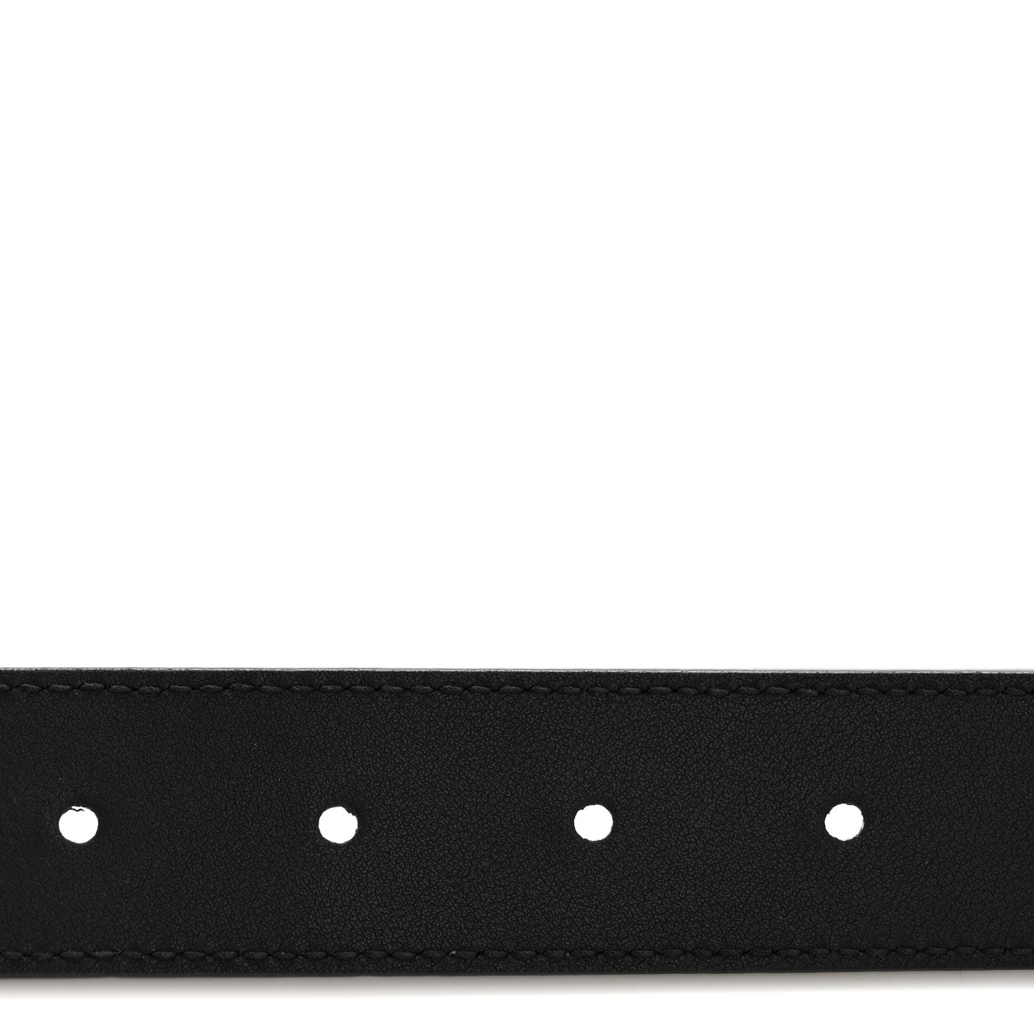 Gucci Calfskin Double G 30mm Belt 80 32 Black 4 of 7