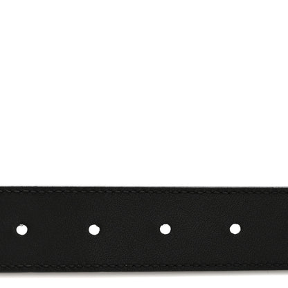Gucci Calfskin Double G 30mm Belt 80 32 Black 4 of 7