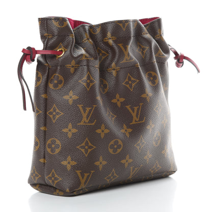 Louis Vuitton Monogram Pouch Noe Fuchsia 3 of 9