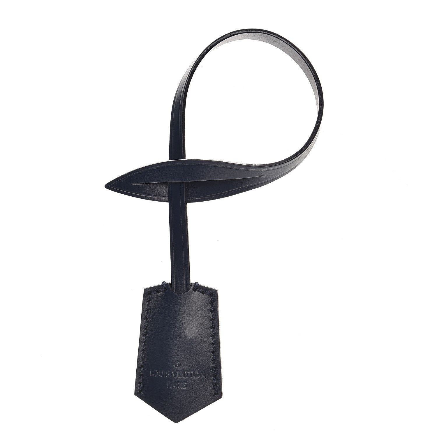 Louis Vuitton Calfskin Clochette Key Bell Holder Blue 1 of 2