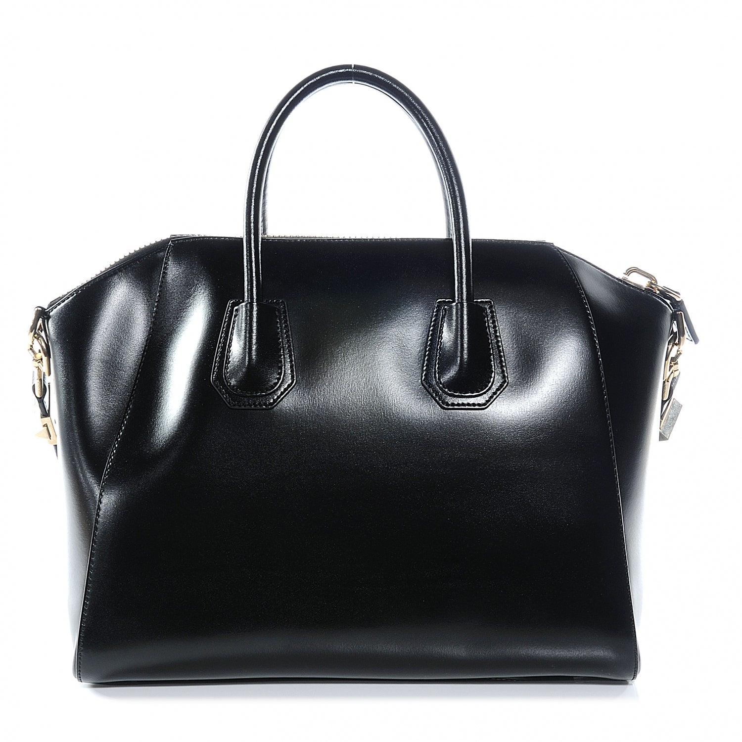 Givenchy Shiny Lord Calfskin Medium Antigona Black 7 of 8