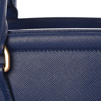 Prada Saffiano Lux Parabole Tote Bleuette 10 of 19