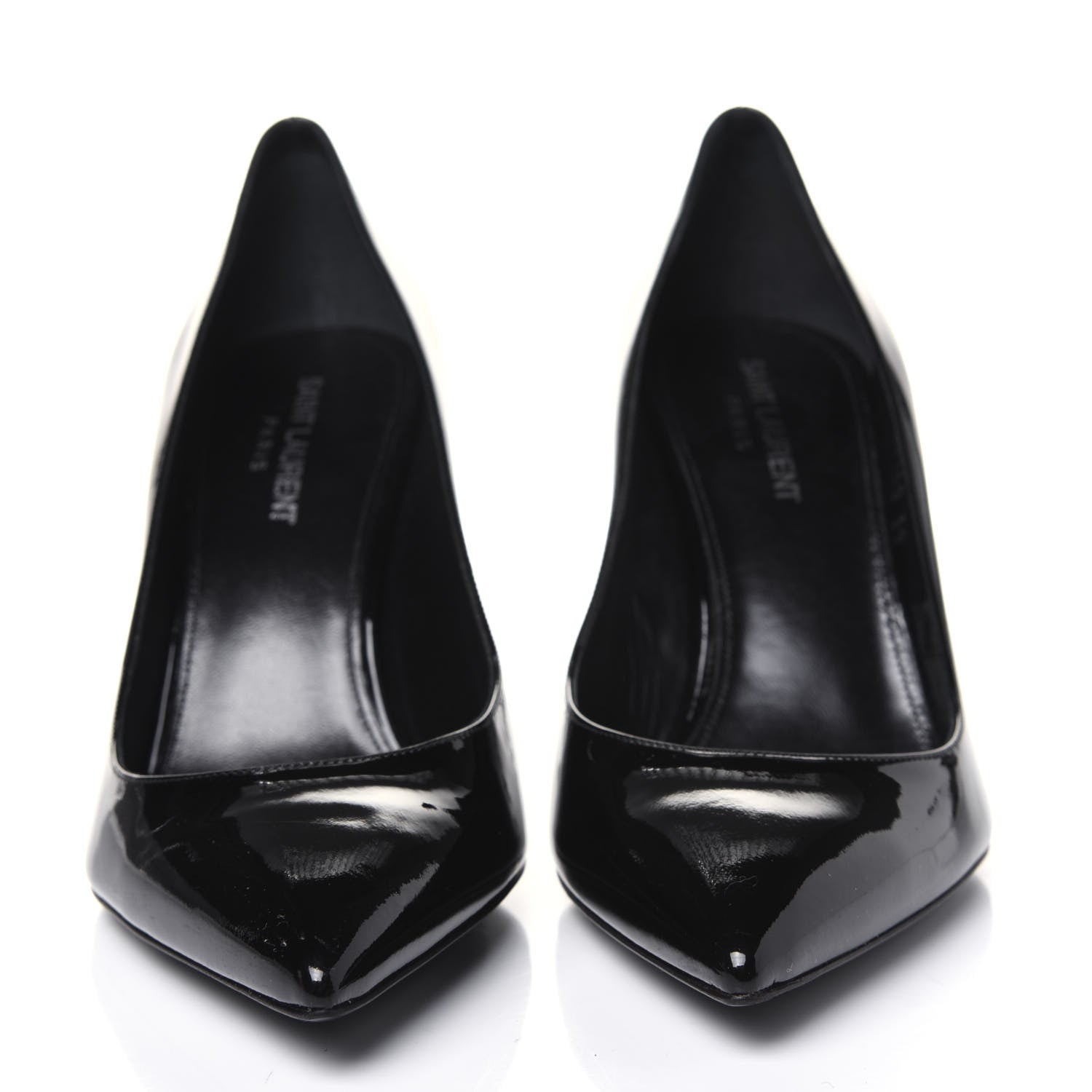 Saint Laurent Patent Opyum 85 Pumps 39 Black 2 of 10