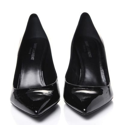 Saint Laurent Patent Opyum 85 Pumps 39 Black 2 of 10