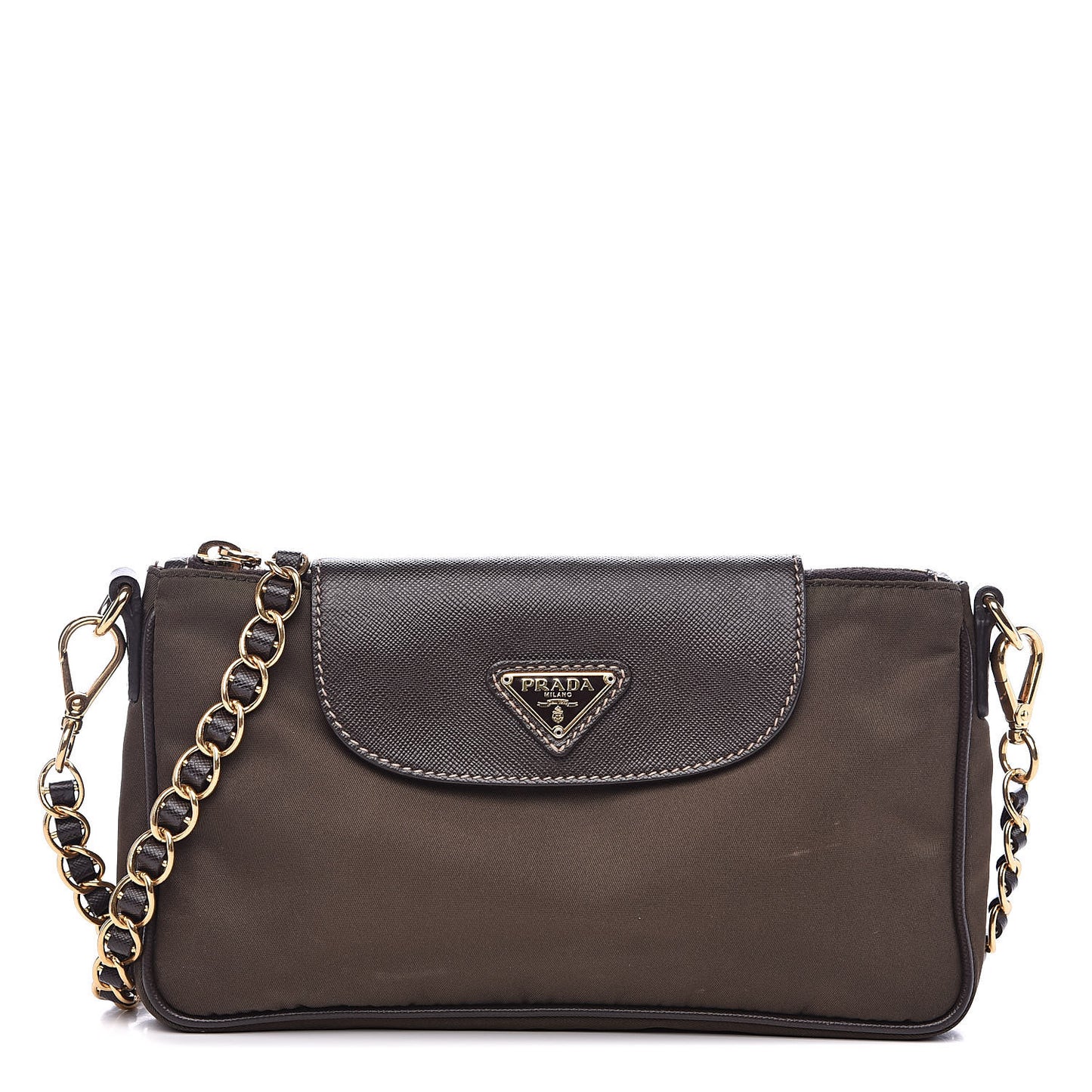 Tessuto Nylon Saffiano Crossbody Bag Corinto