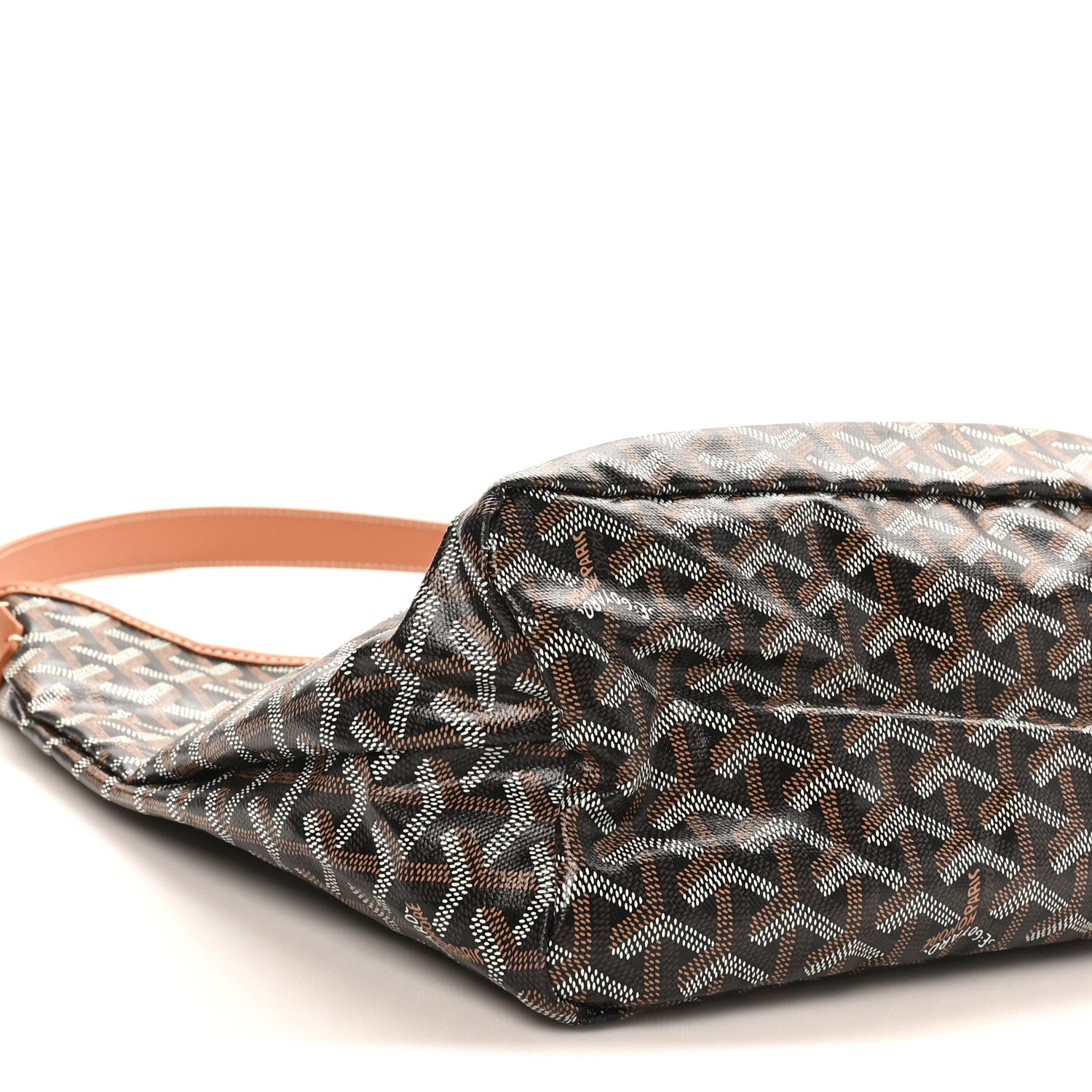 Goyard Goyardine Boheme Hobo Black Gold 10 of 11