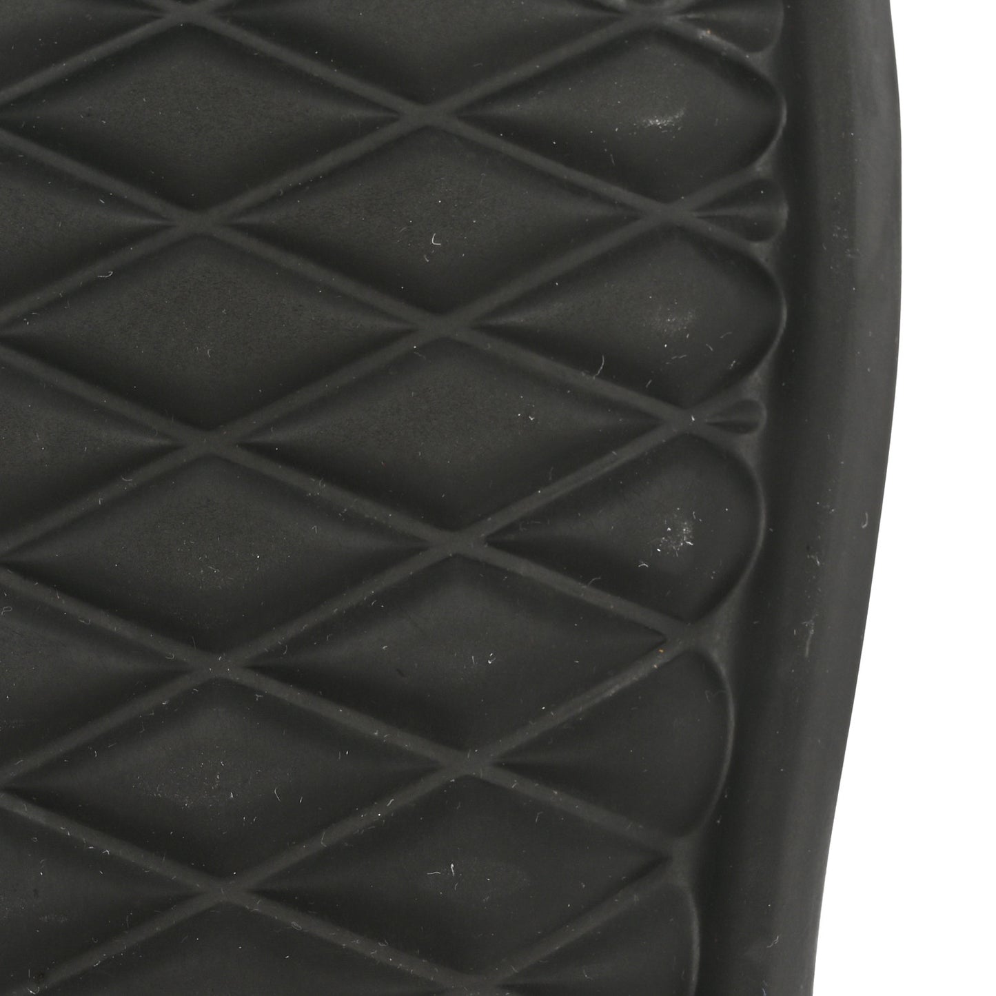 Rubber Embossed Monogram Mens Waterfront Mules 10 Black