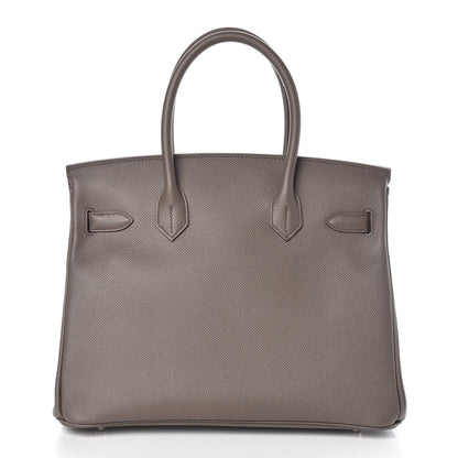 Hermes Epsom Birkin 30 Etain 4 of 34