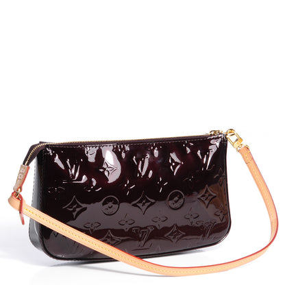 Louis Vuitton Vernis Pochette Accessories NM Amarante 4 of 10