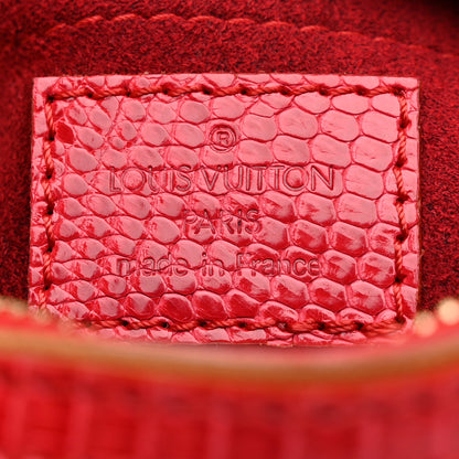 Louis Vuitton Lizard Monogram Cerises Neo Deauville 6 of 10