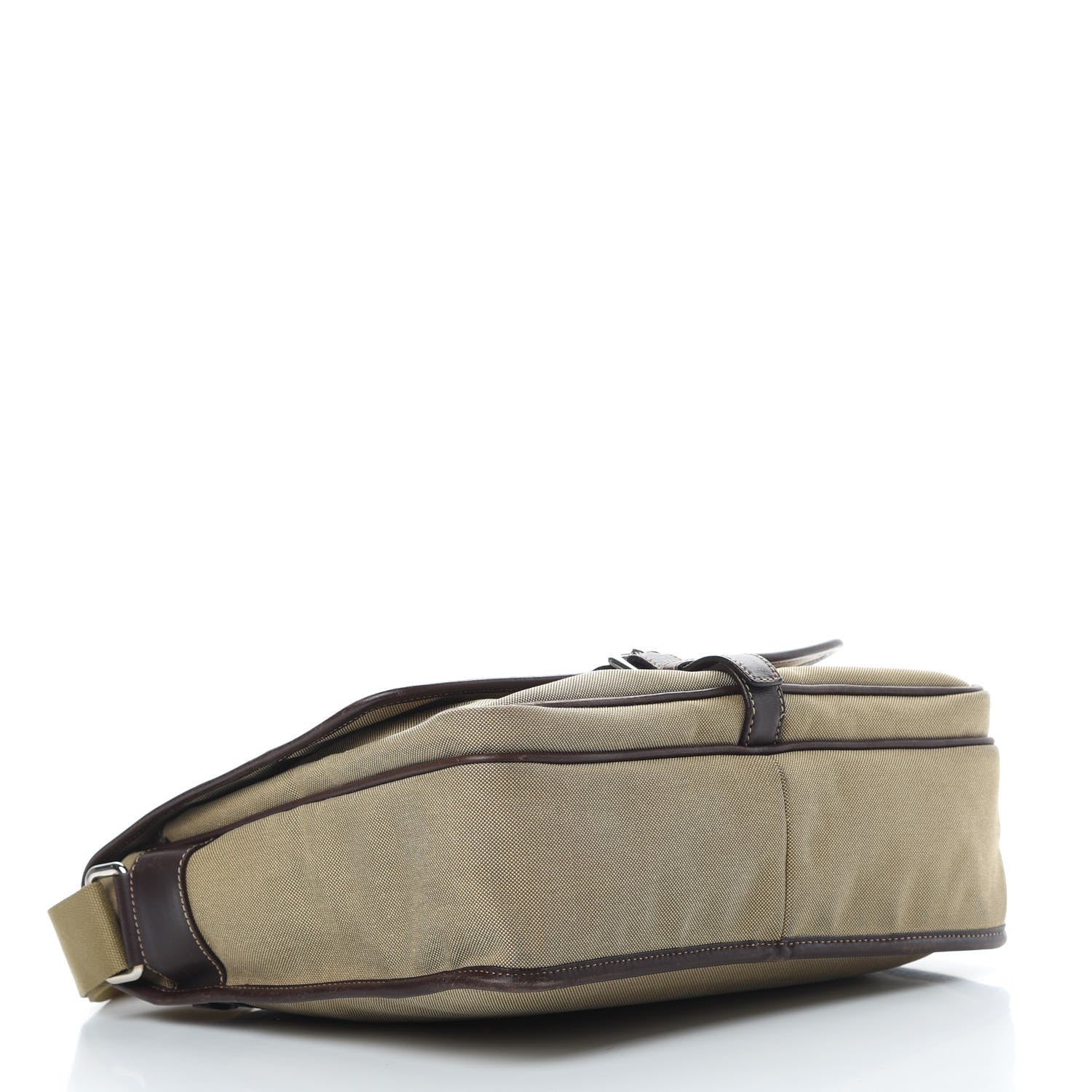 Prada Jacquard Logo Messenger Corda Moro 4 of 15