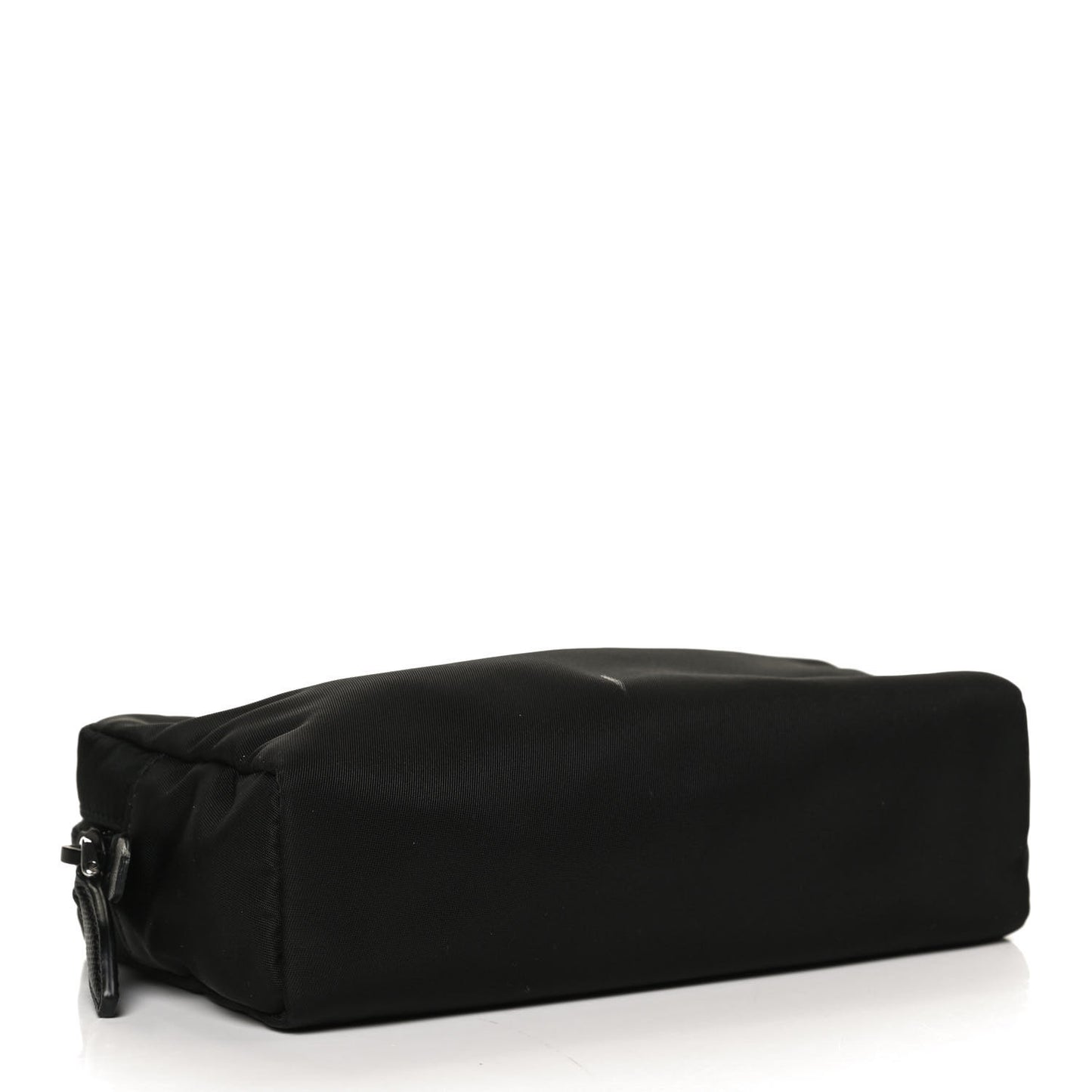 Tessuto Nylon Saffiano Wristlet Black
