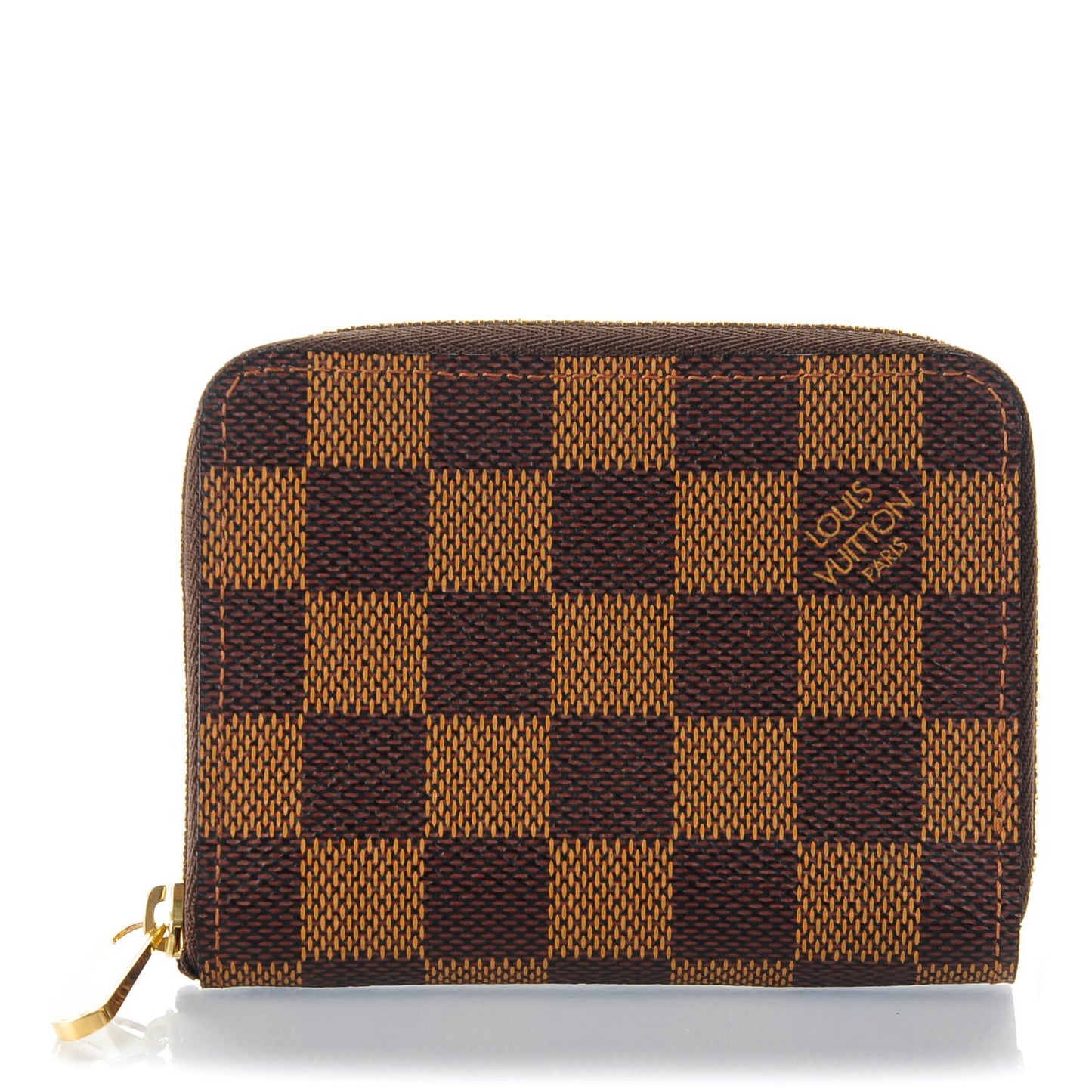 Damier Ebene Zippy Coin Purse