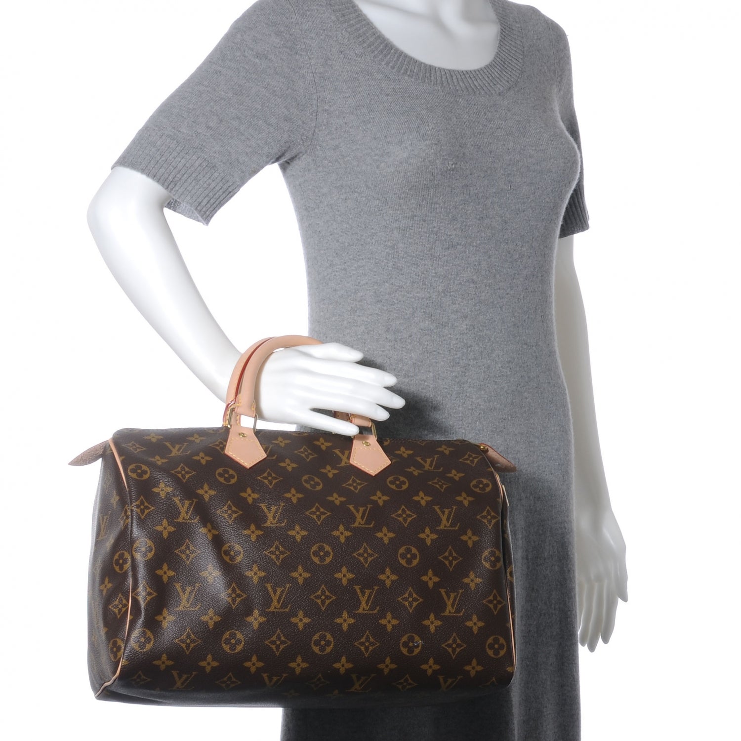 Louis Vuitton Monogram Speedy 35 2 of 7