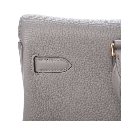 Hermes Taurillon Clemence Kelly Ado Backpack Etain 17 of 26
