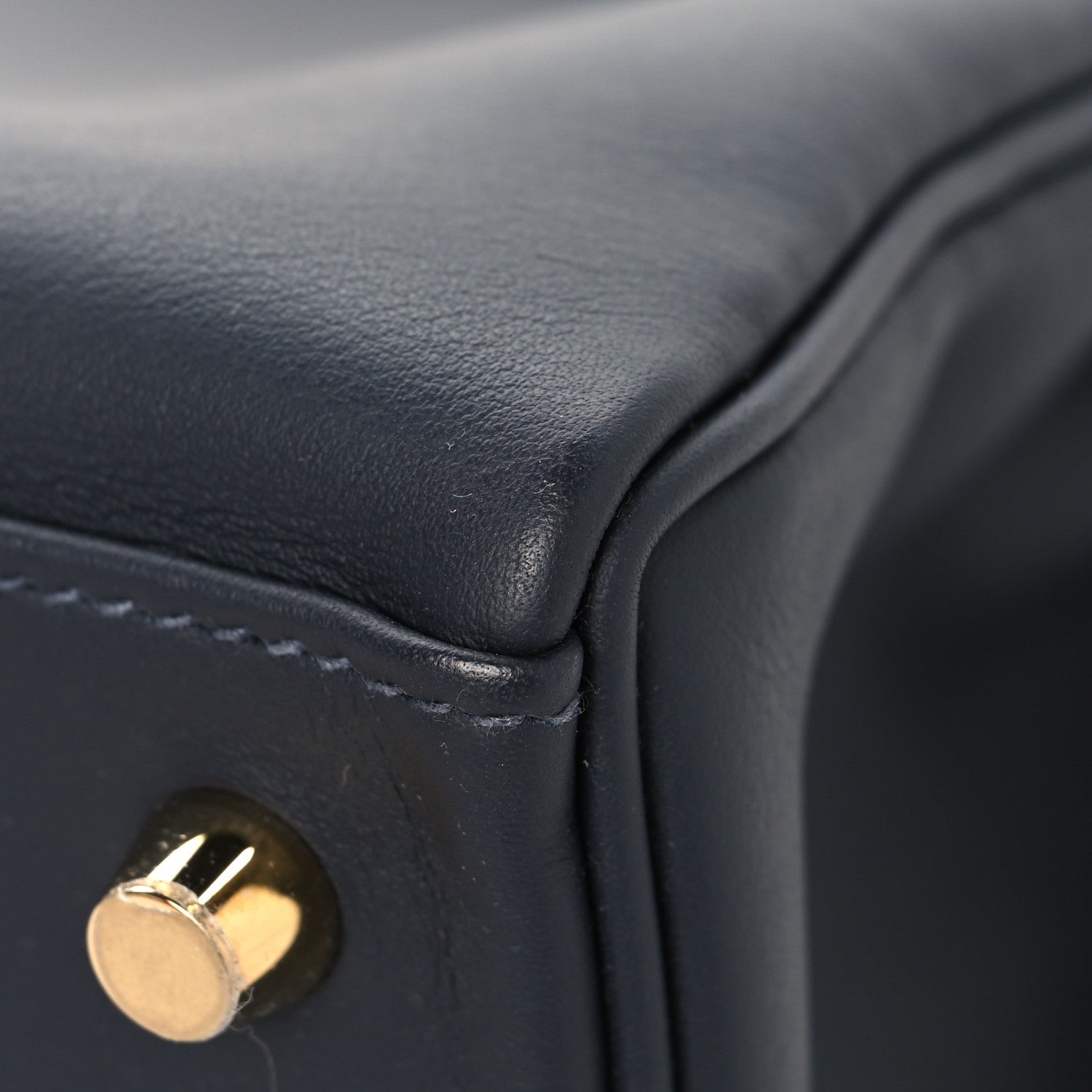 Hermes Swift Kelly Retourne 25 Bleu Indigo 10 of 13