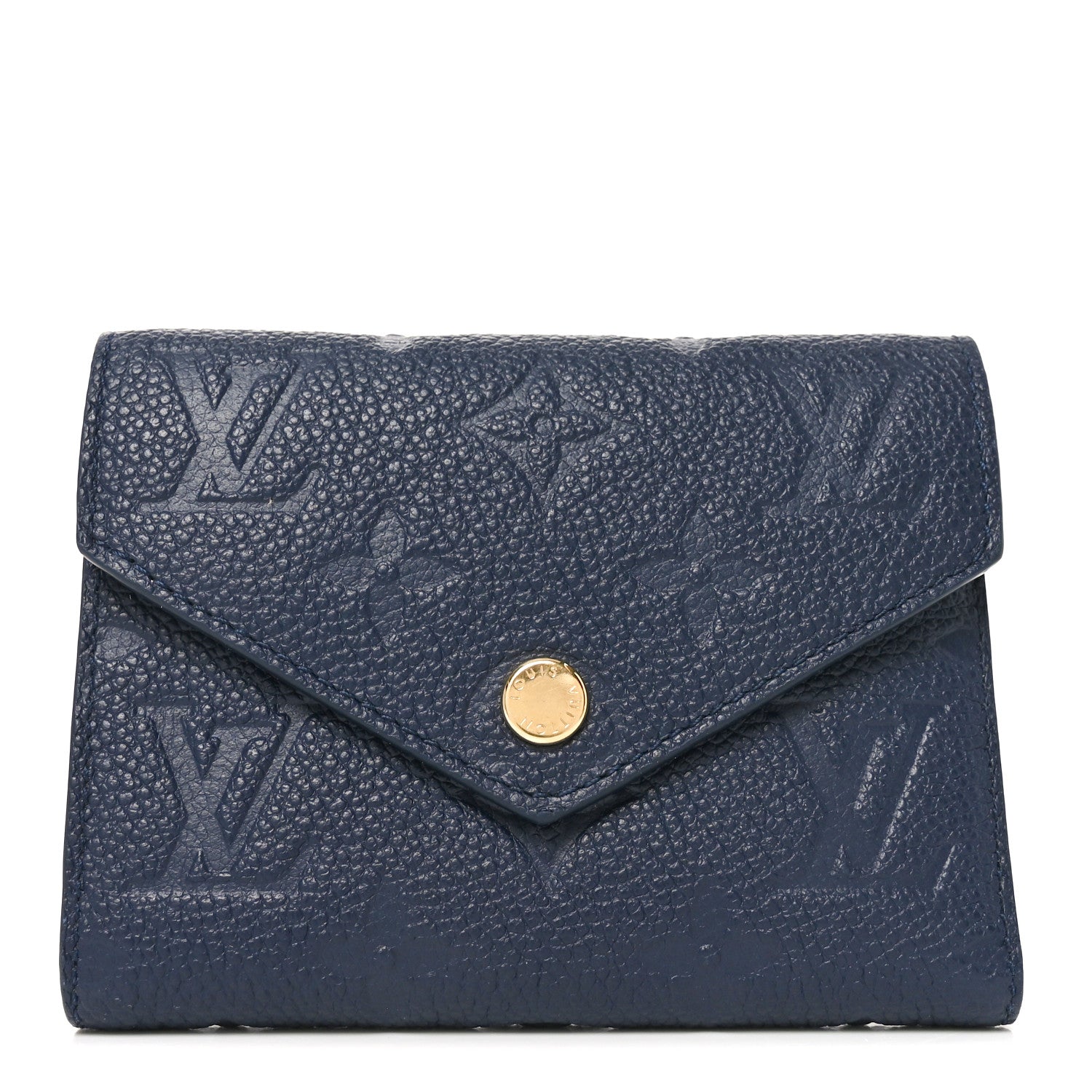 Louis Vuitton Empreinte Victorine Wallet Navy 1 of 6