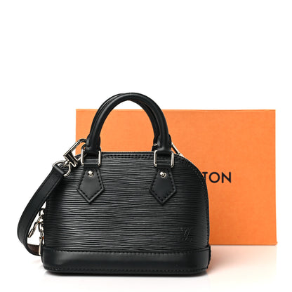 Louis Vuitton Epi Alma Nano Black 10 of 10