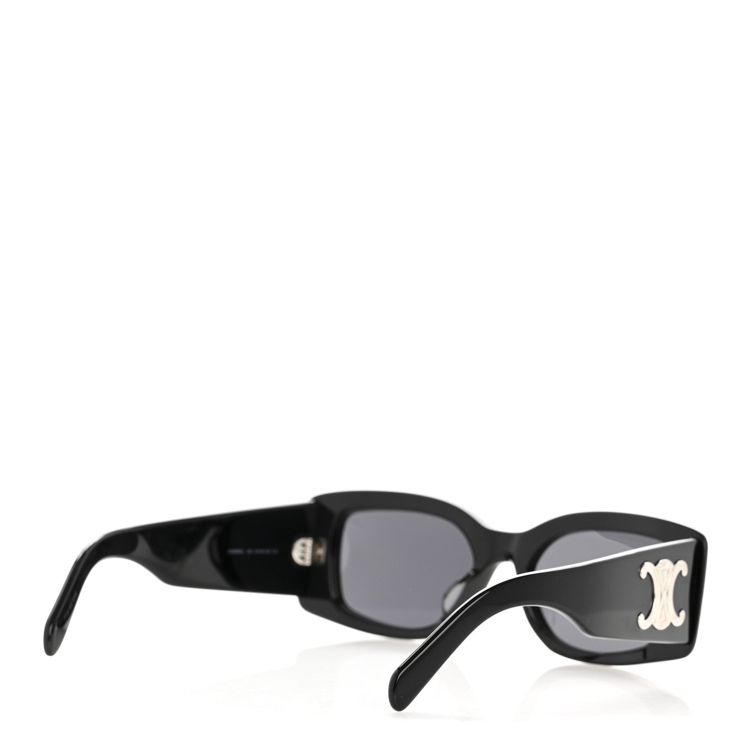 Celine Acetate Triomphe XL 01 Sunglasses CL40282U Black 4 of 8