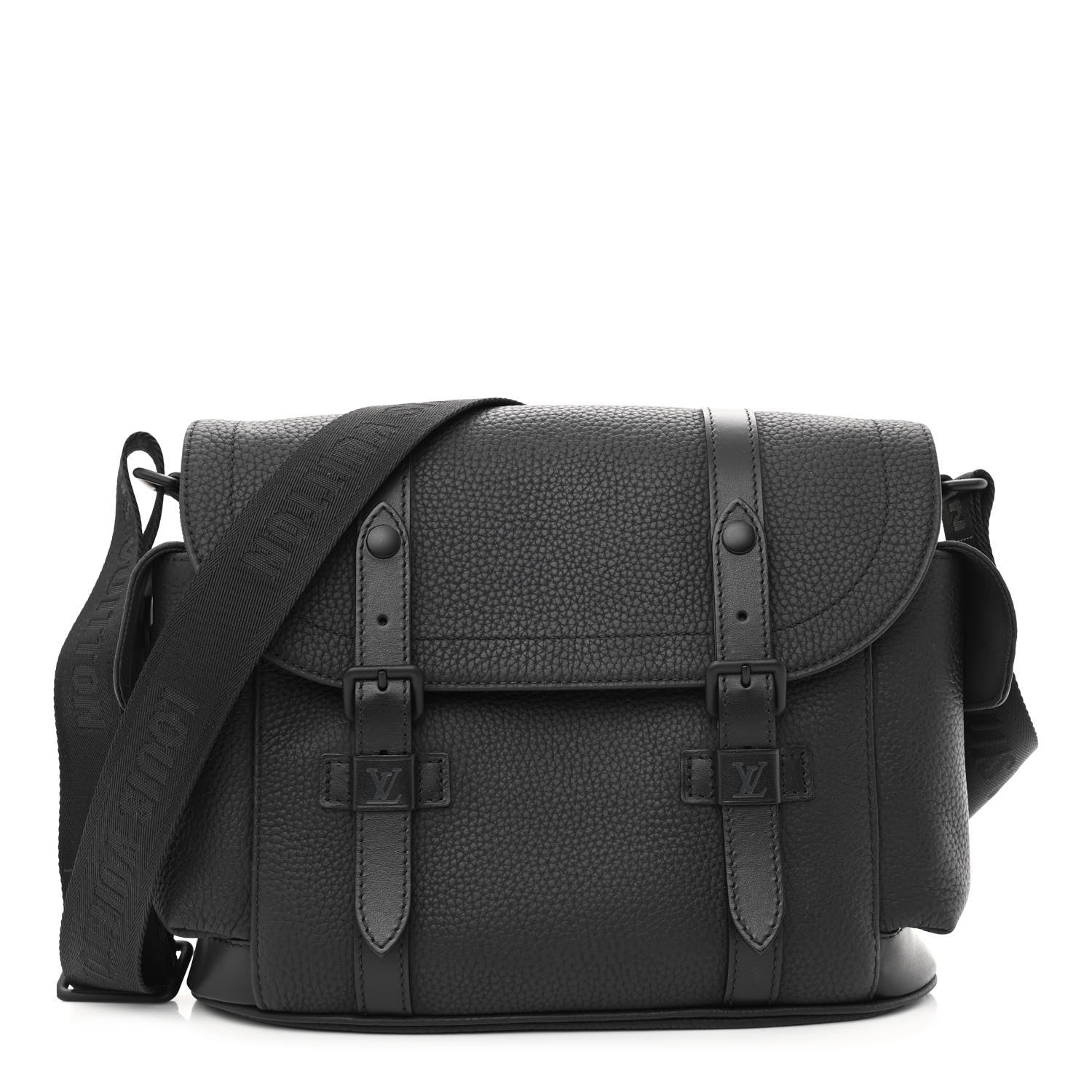 Louis Vuitton Taurillon Christopher Messenger Black 1 of 10