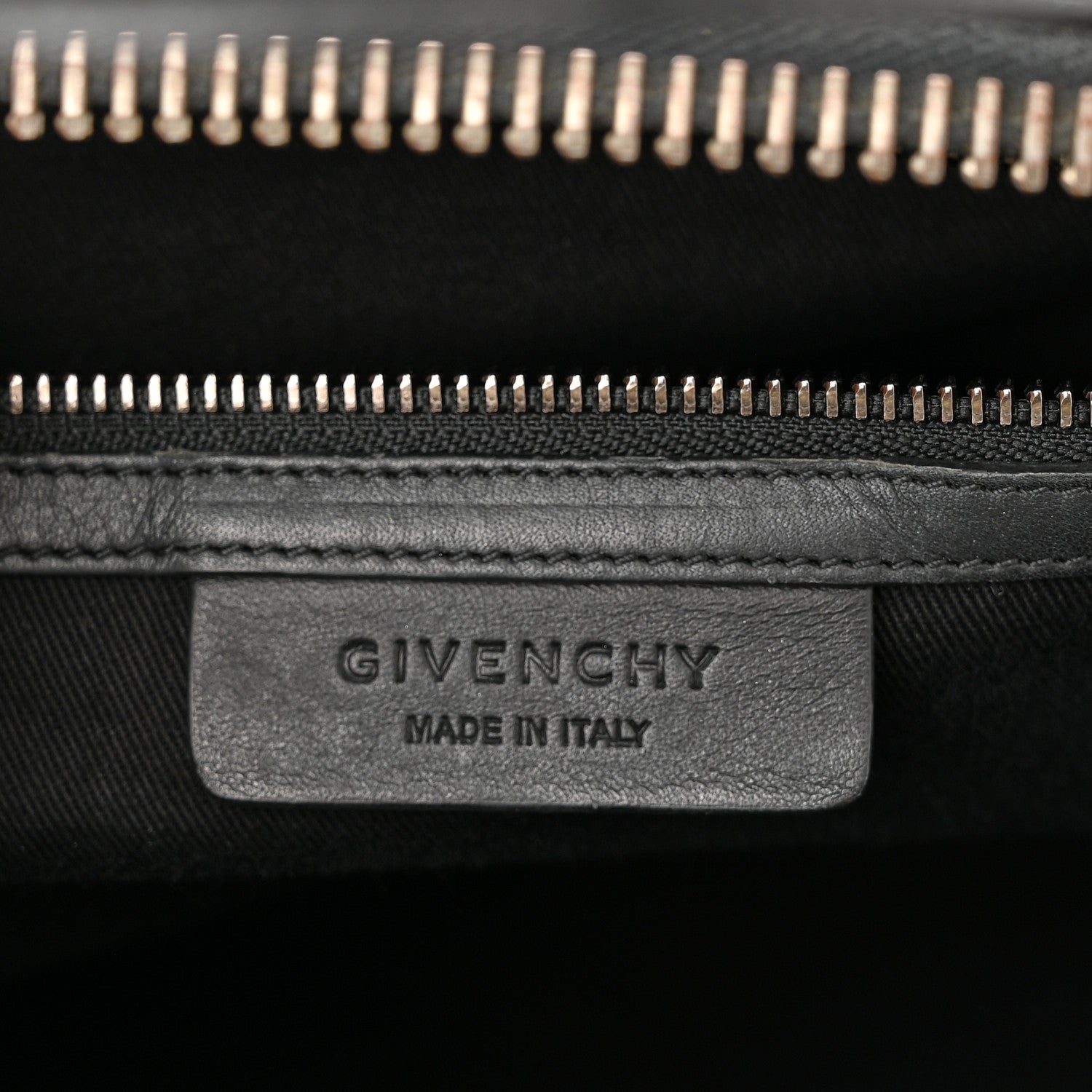Givenchy Shiny Lord Calfskin Medium Antigona Black 6 of 11