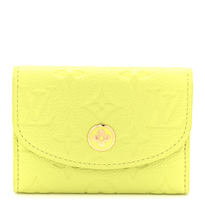 Louis Vuitton Empreinte Rosalie Coin Purse Zesty Lime 1 of 7