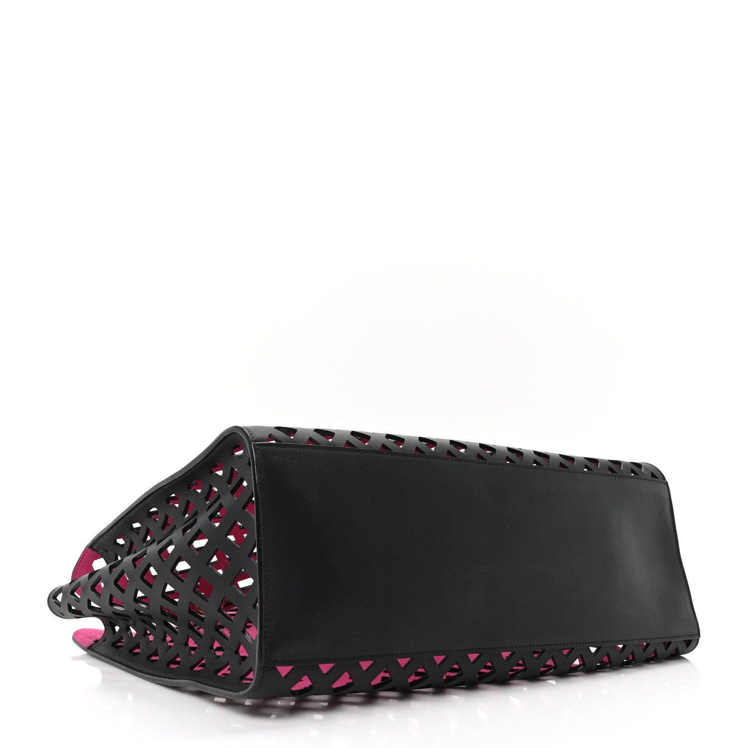 Chanel Lambskin Sea Through Tote Black Multicolor 5 of 11