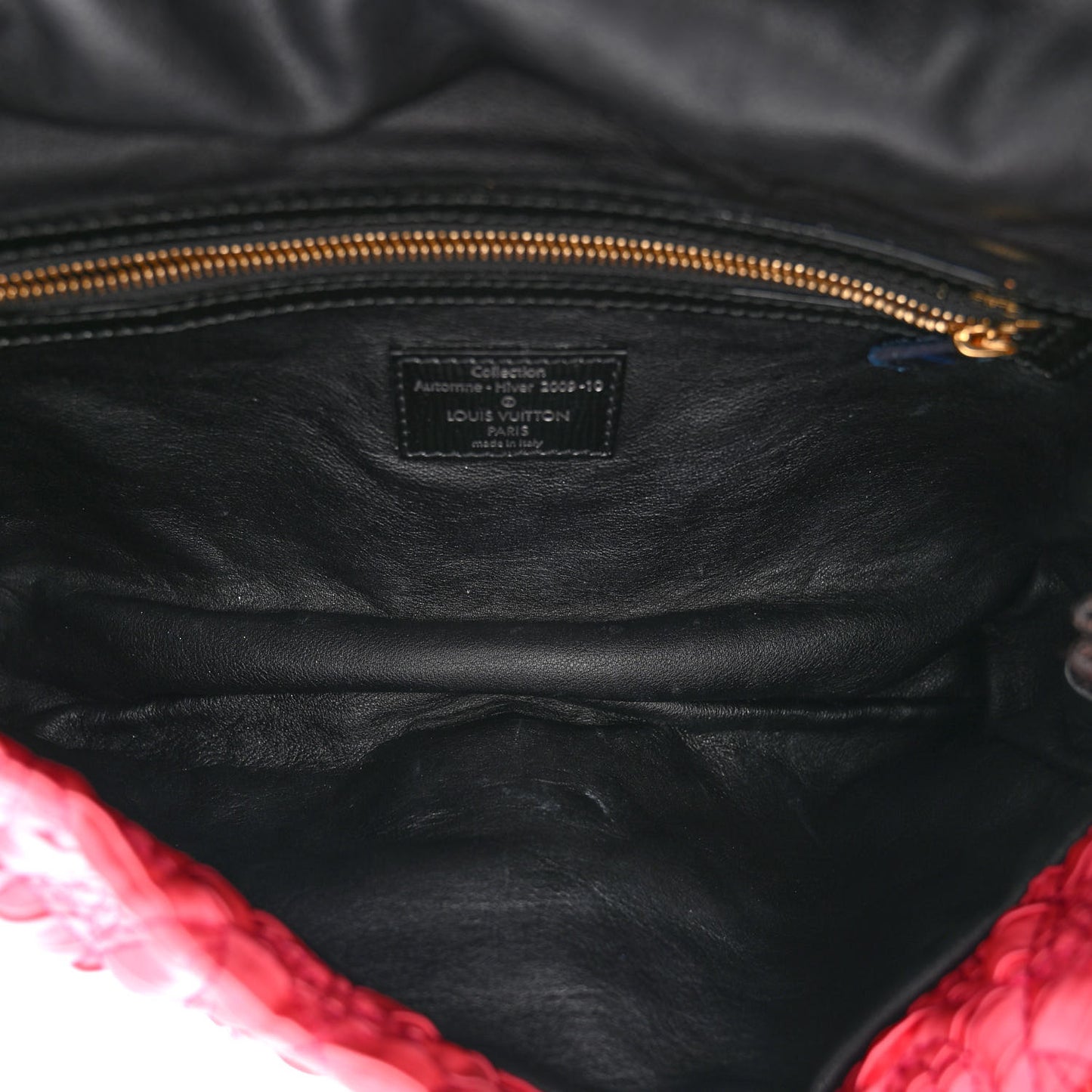 Satin Quilted Monogram Coquette Pochette Bunny Pink