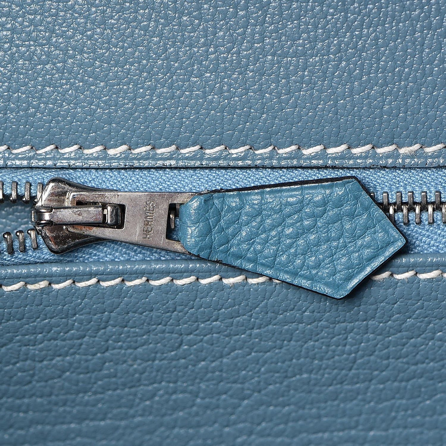 Hermes Togo Birkin 35 Blue Jean 17 of 34