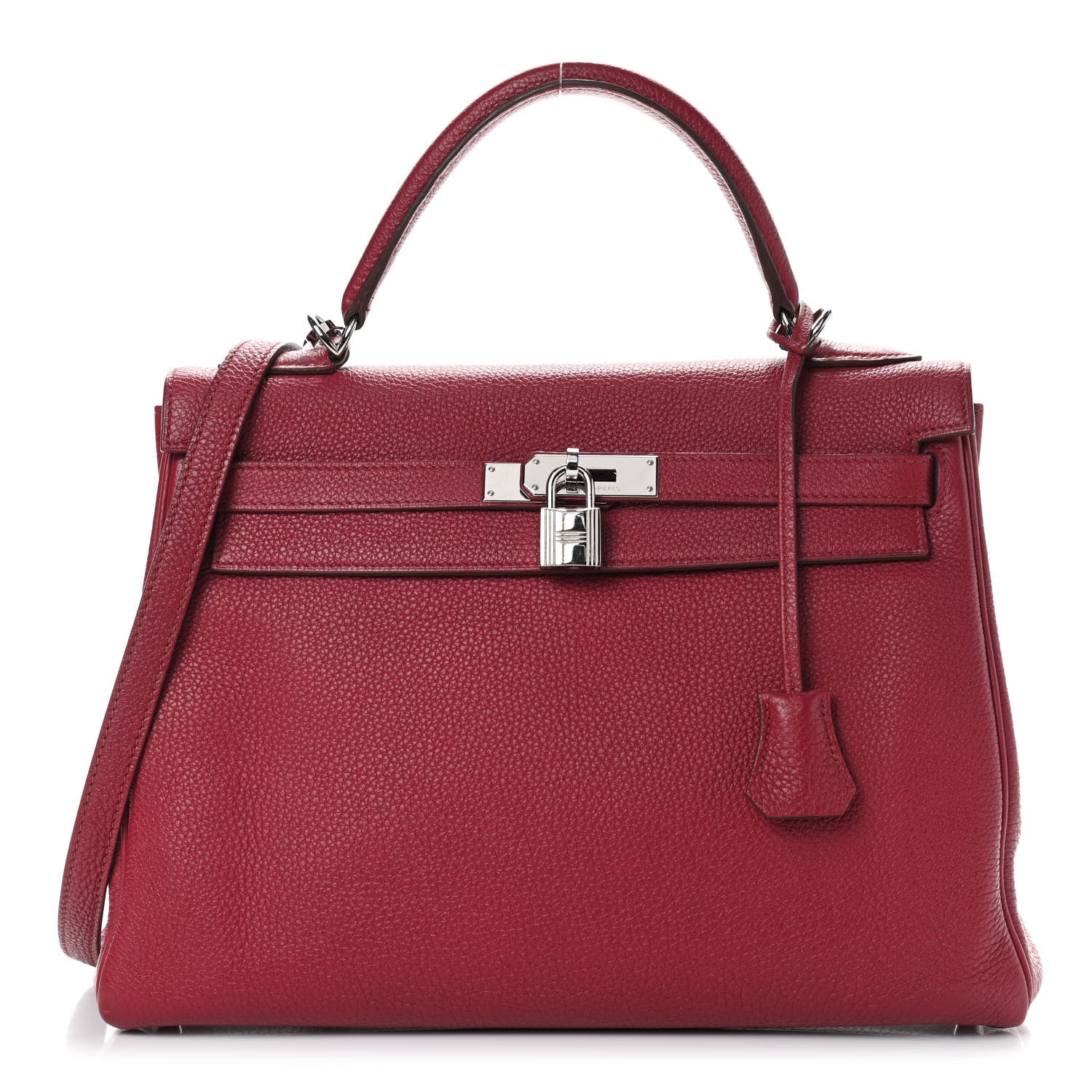 Hermes Togo Kelly Retourne 32 Rubis 1 of 25