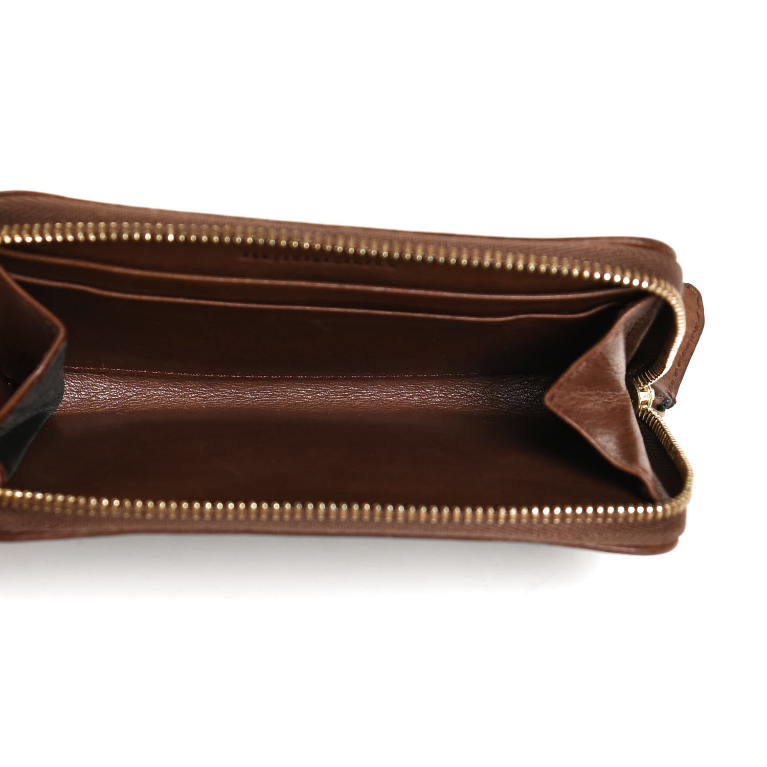 Burberry Smoked Check Zip Around Wallet 5 of 8