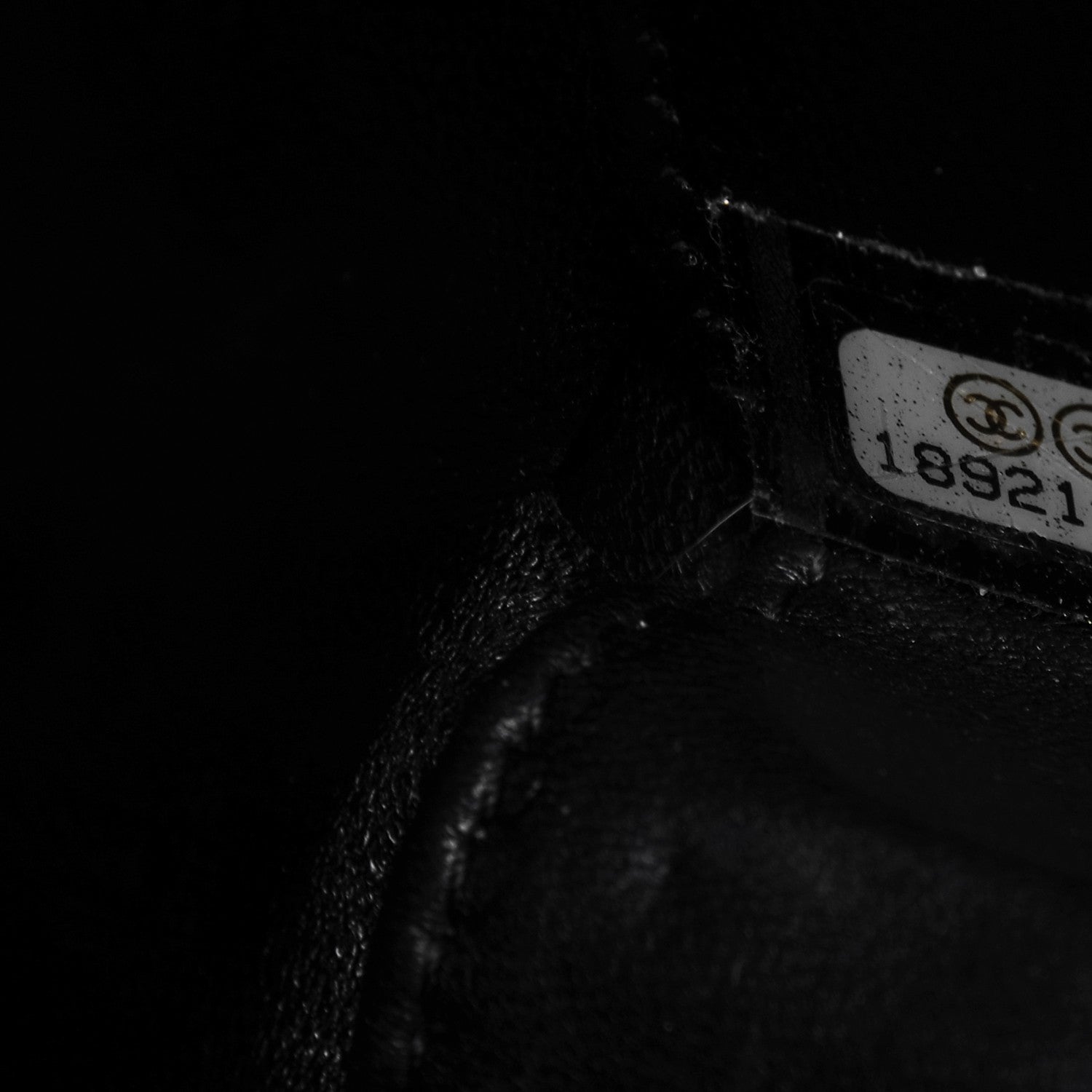 Chanel Plexiglass Perfume Bottle Clutch Black 7 of 9