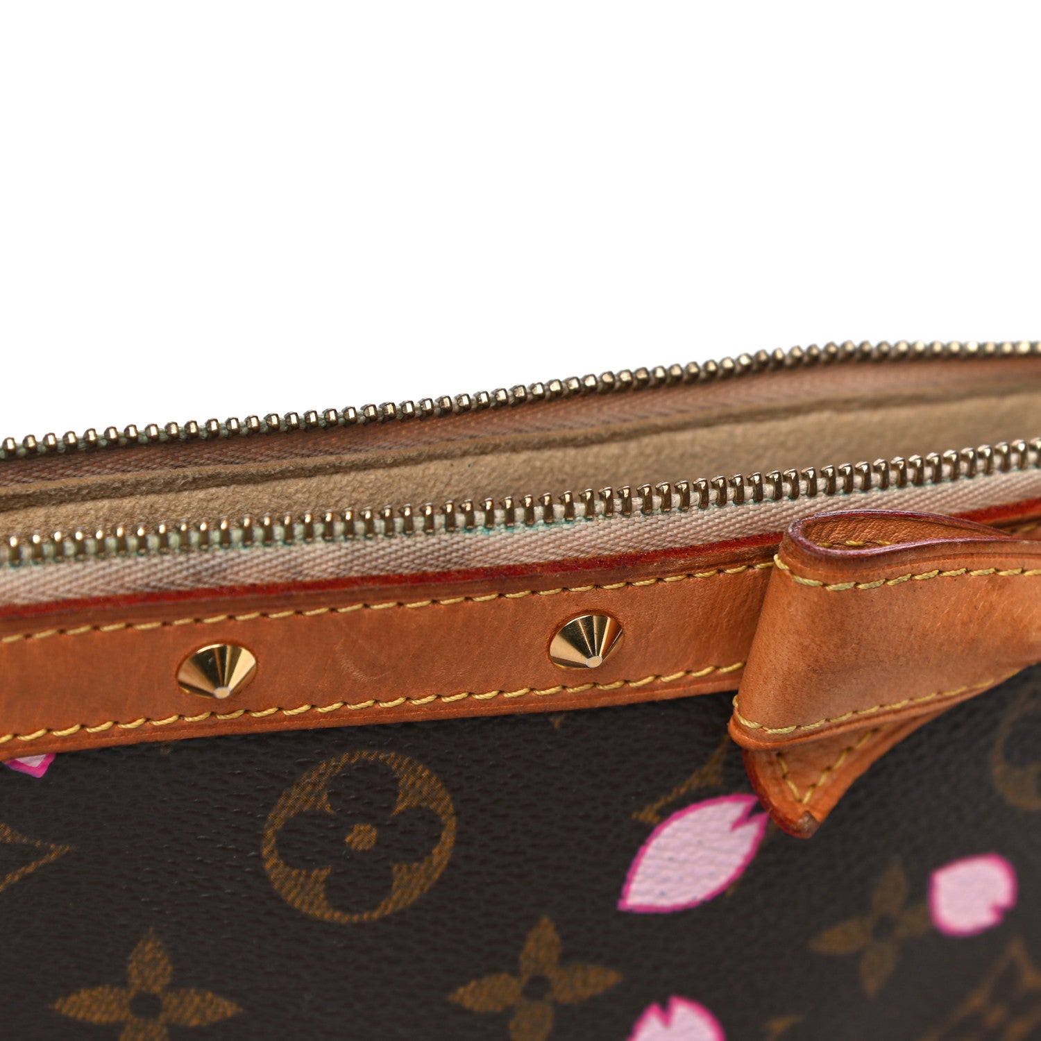 Louis Vuitton Monogram Cherry Blossom Pochette Accessories Brown 11 of 11