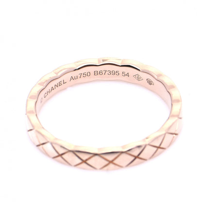 Chanel 18K Beige Gold Mini Coco Crush Ring 54 7 4 of 5
