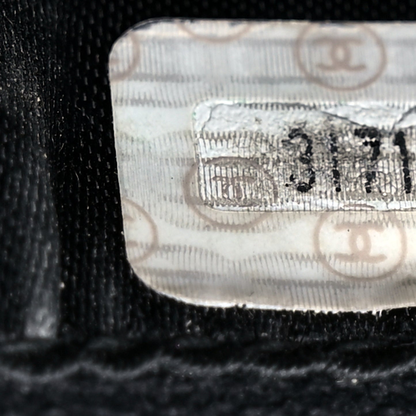 Lambskin Chevron Quilted Flap Shoulder Bag Black