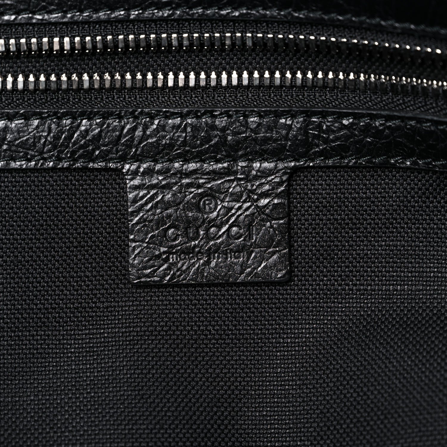 Gucci Fluffy Calfskin Morpheus Tote Bag Black 6 of 10