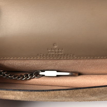 Gucci GG Supreme Monogram Super Mini Dionysus Shoulder Bag Taupe 5 of 6