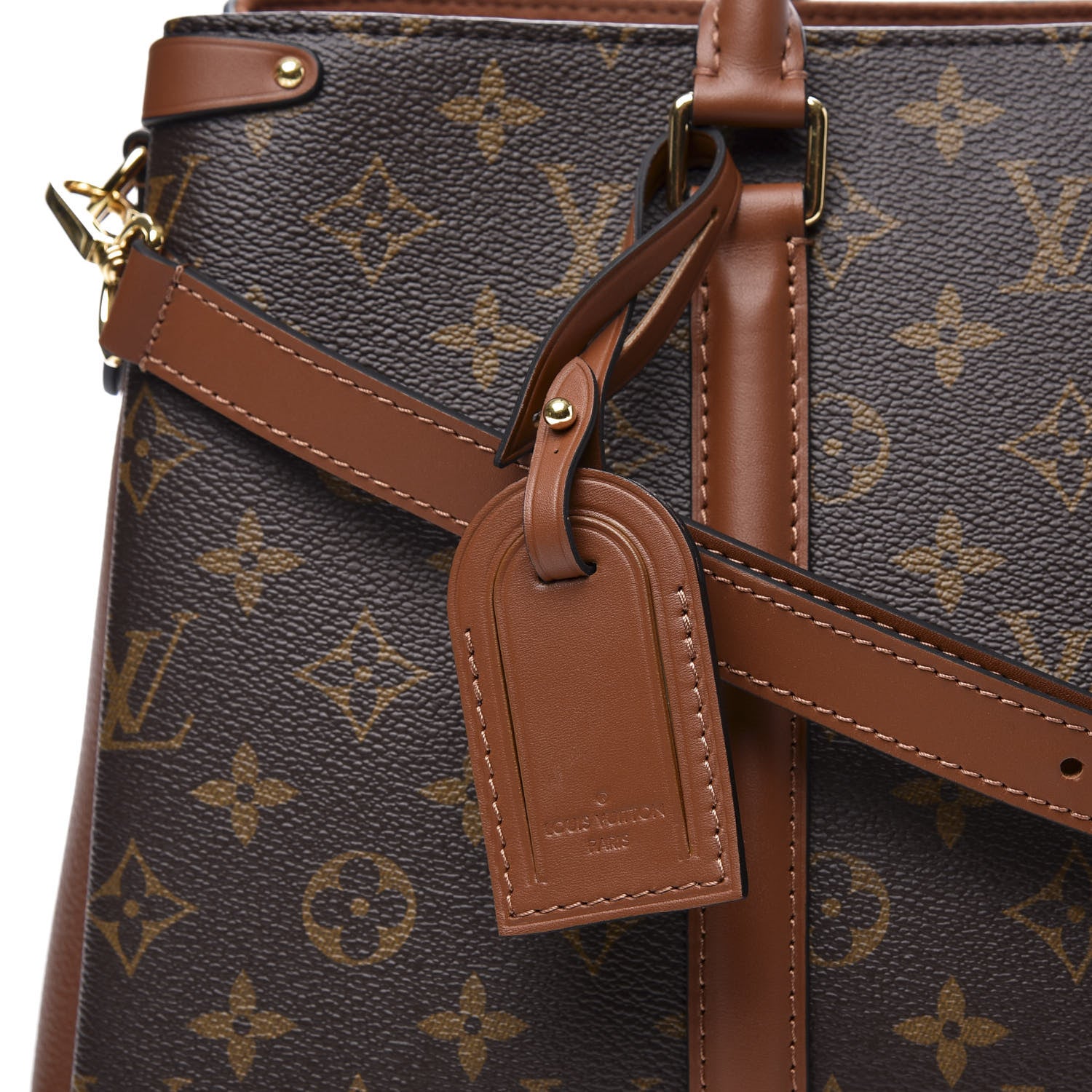 Louis Vuitton Monogram Soufflot MM Caramel 10 of 10