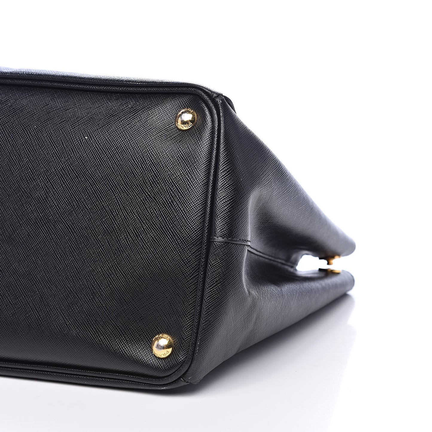 Saffiano Lux Large Tote Black