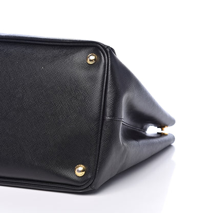 Prada Saffiano Lux Large Tote Black 9 of 15